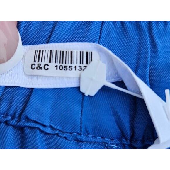 Helmut Lang Shorts Womens Large Cobalt Blue Viscose Pull On Tie Elastic Waist - Picture 11 of 12